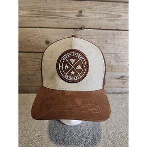 Urban Effort Originals  Hat Brown Patch Adjustable Snapback Baseball Cap